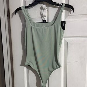 Chic Light Green Bodysuit